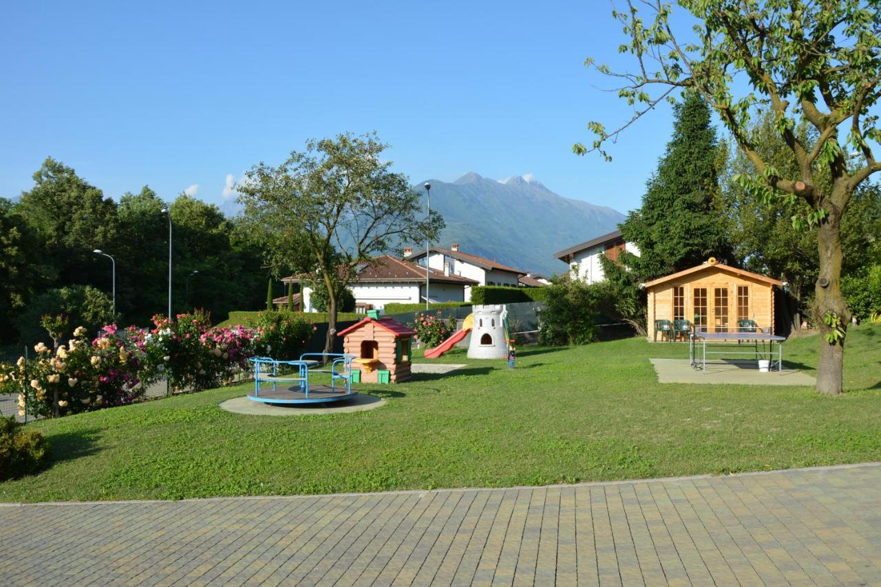 Residence Girasole Casa Rossa A Colico Buitenkant foto