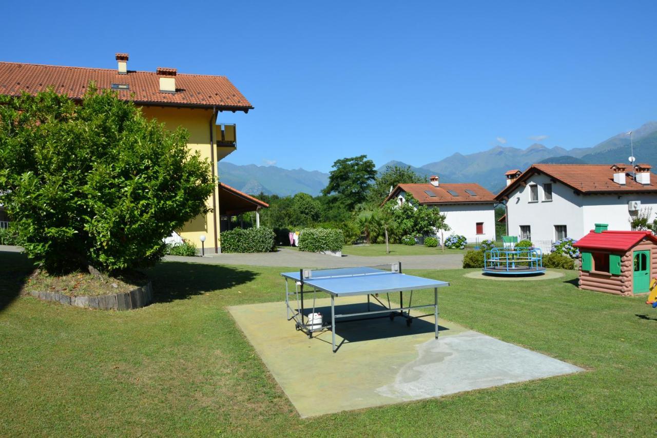Residence Girasole Casa Rossa A Colico Buitenkant foto