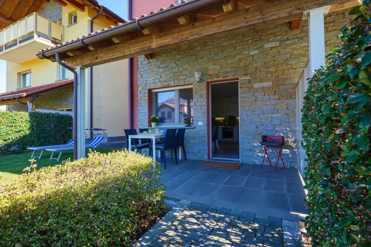 Residence Girasole Casa Rossa A Colico Buitenkant foto